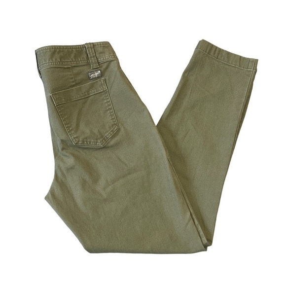 Eddie Bauer Women's Crop Ankle Pant - Canvas Utility. Green Size 2 #1171 - Picture 6 of 6
